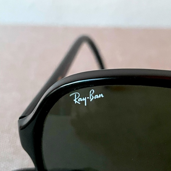Vintage Ray Ban France “All Black” Aviators - Picture 3 of 5